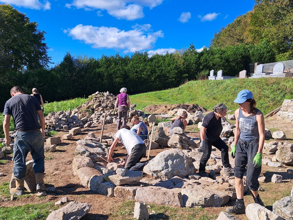 Le chantier du jardin du souvenir a commencé