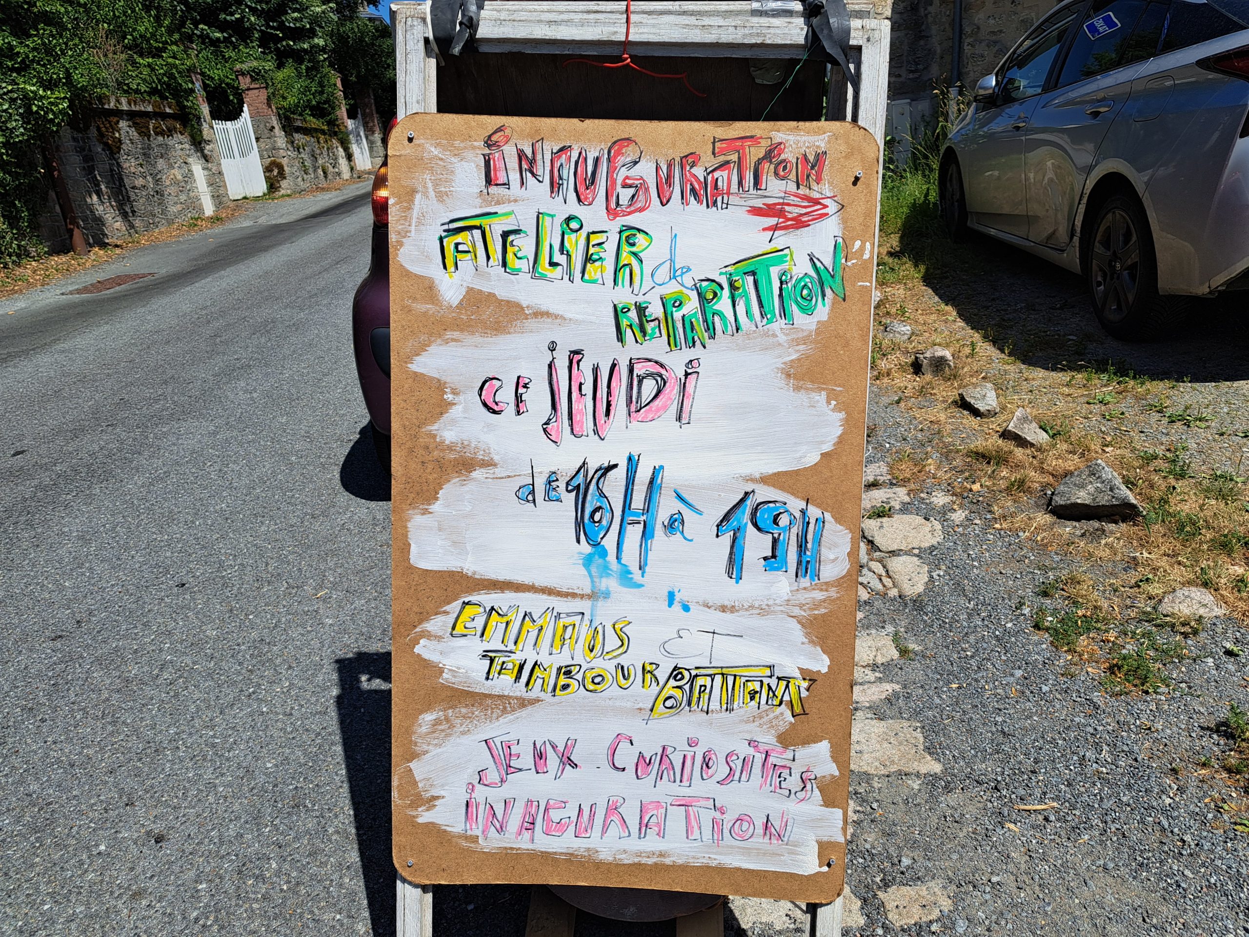 Inauguration de l’atelier Tambour Battant Emmaüs Réparation