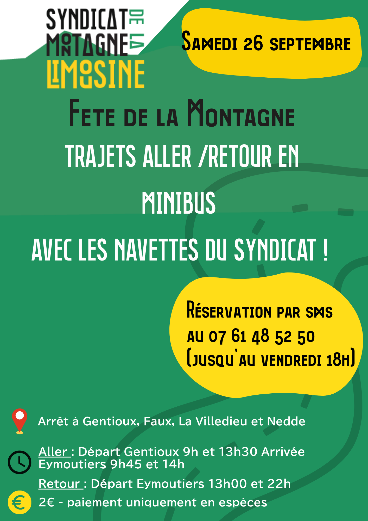 Navette du Syndicat de Montagne Limousine